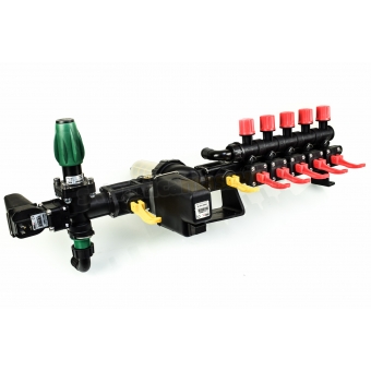 Zestaw, Sterownik +Rozdzielacz elektryczny opryskiwacza polowego , GEOLINE/ARAG/AGROPLAST  5 sekcji